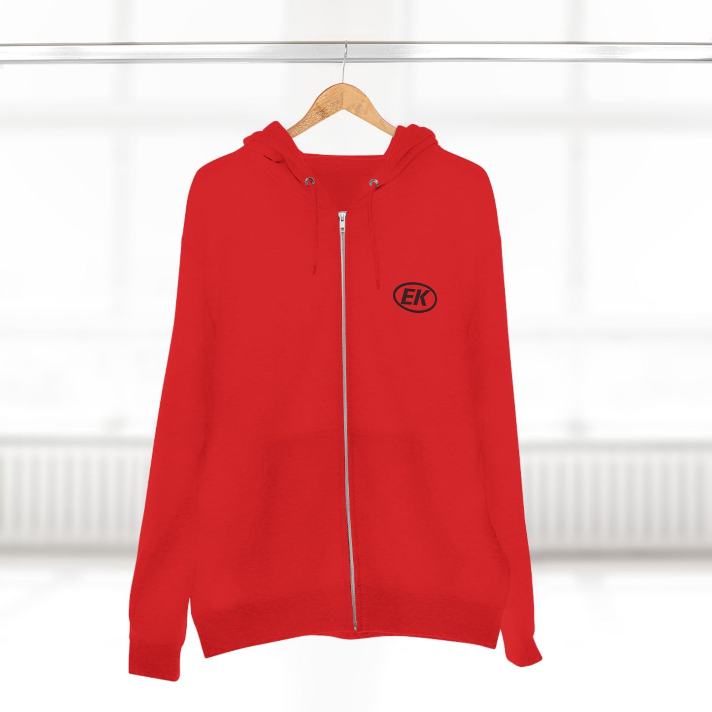 EK Black Logo Zip-Up Hoodie (assorted colors)