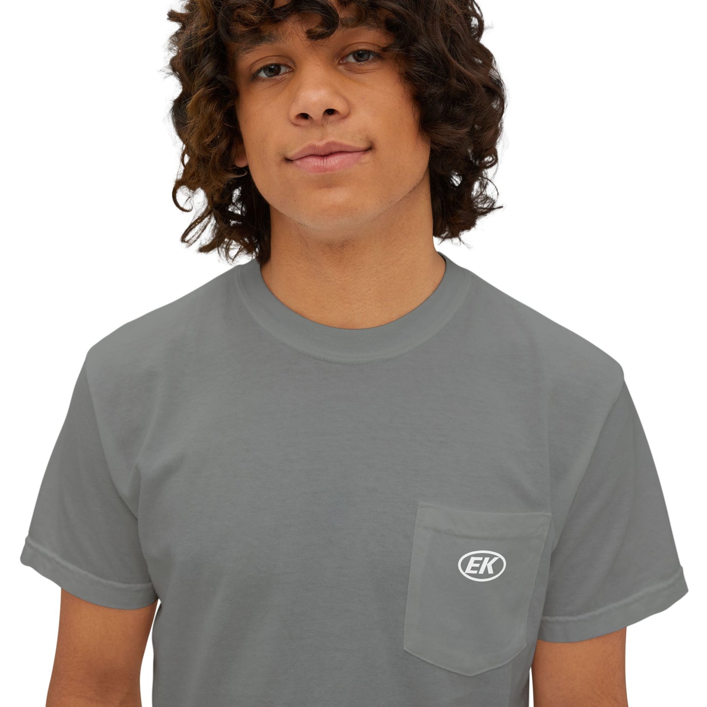 EK Small Pocket T‑Shirt (Grey, True Navy and Black)