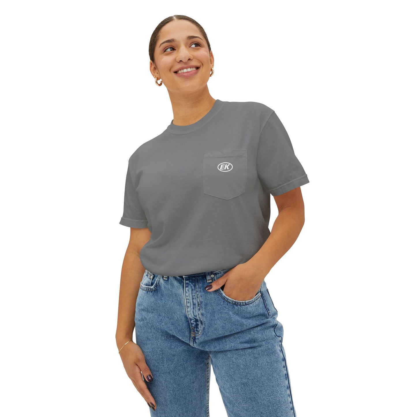 EK Small Pocket T‑Shirt (Grey, True Navy and Black)