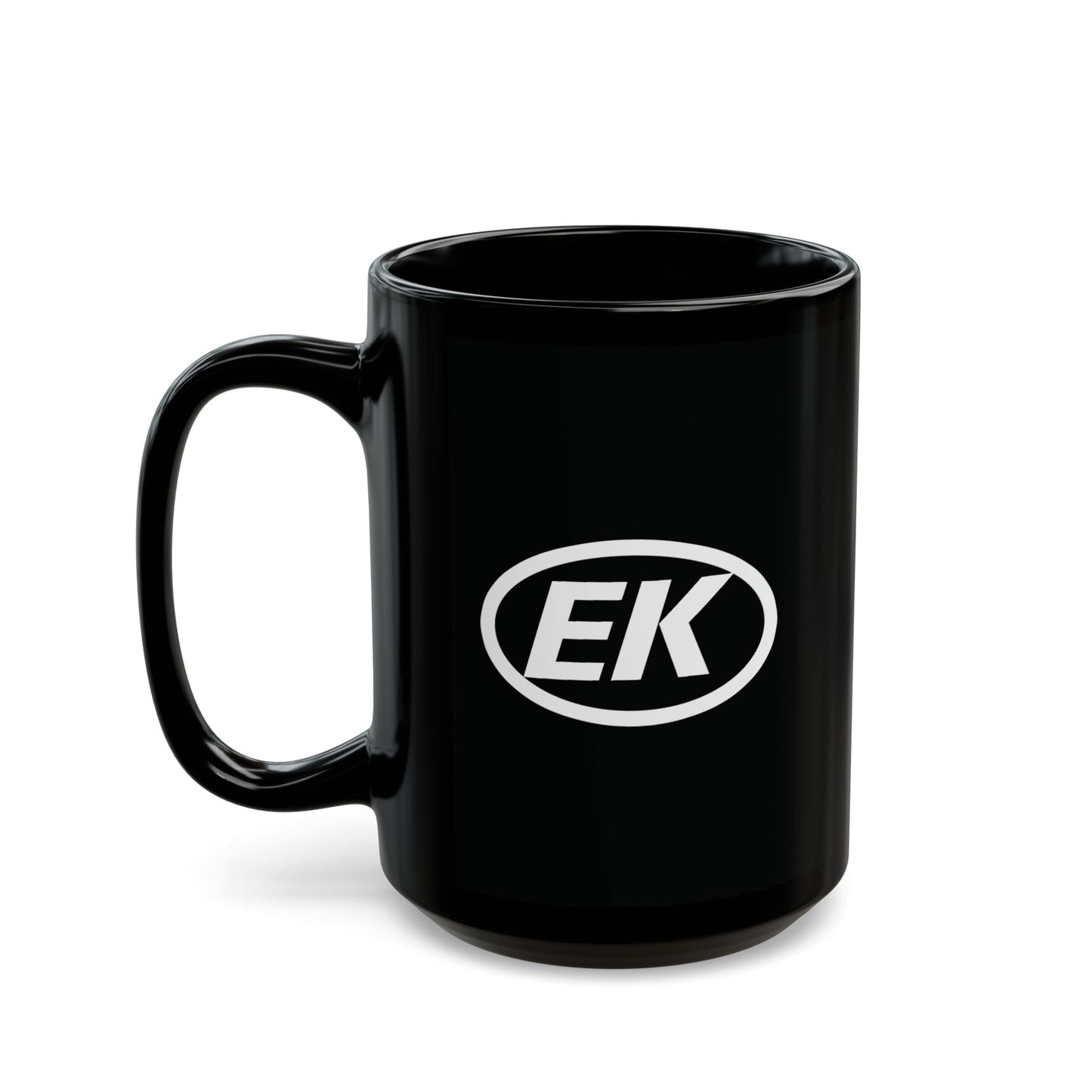 EK Ceramic Mug 15 oz (Black)