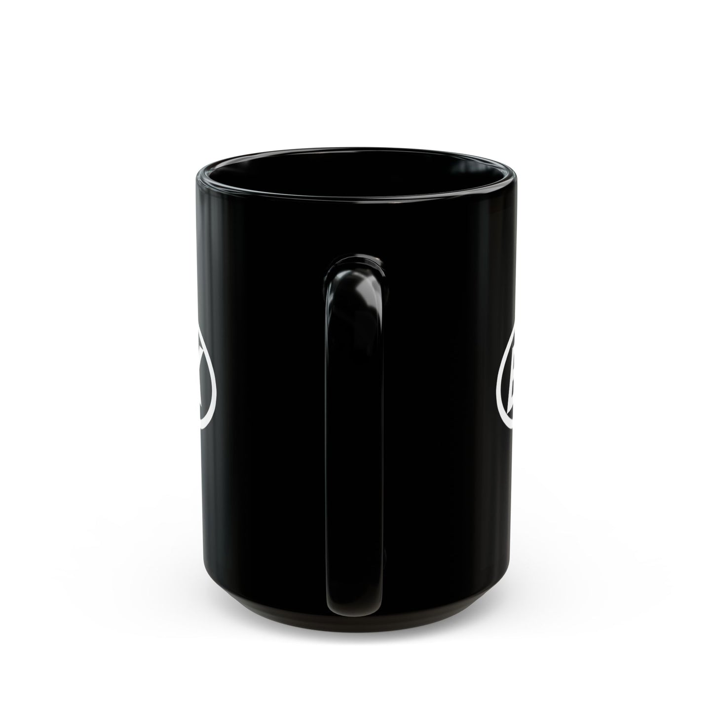 EK Ceramic Mug 15 oz (Black)