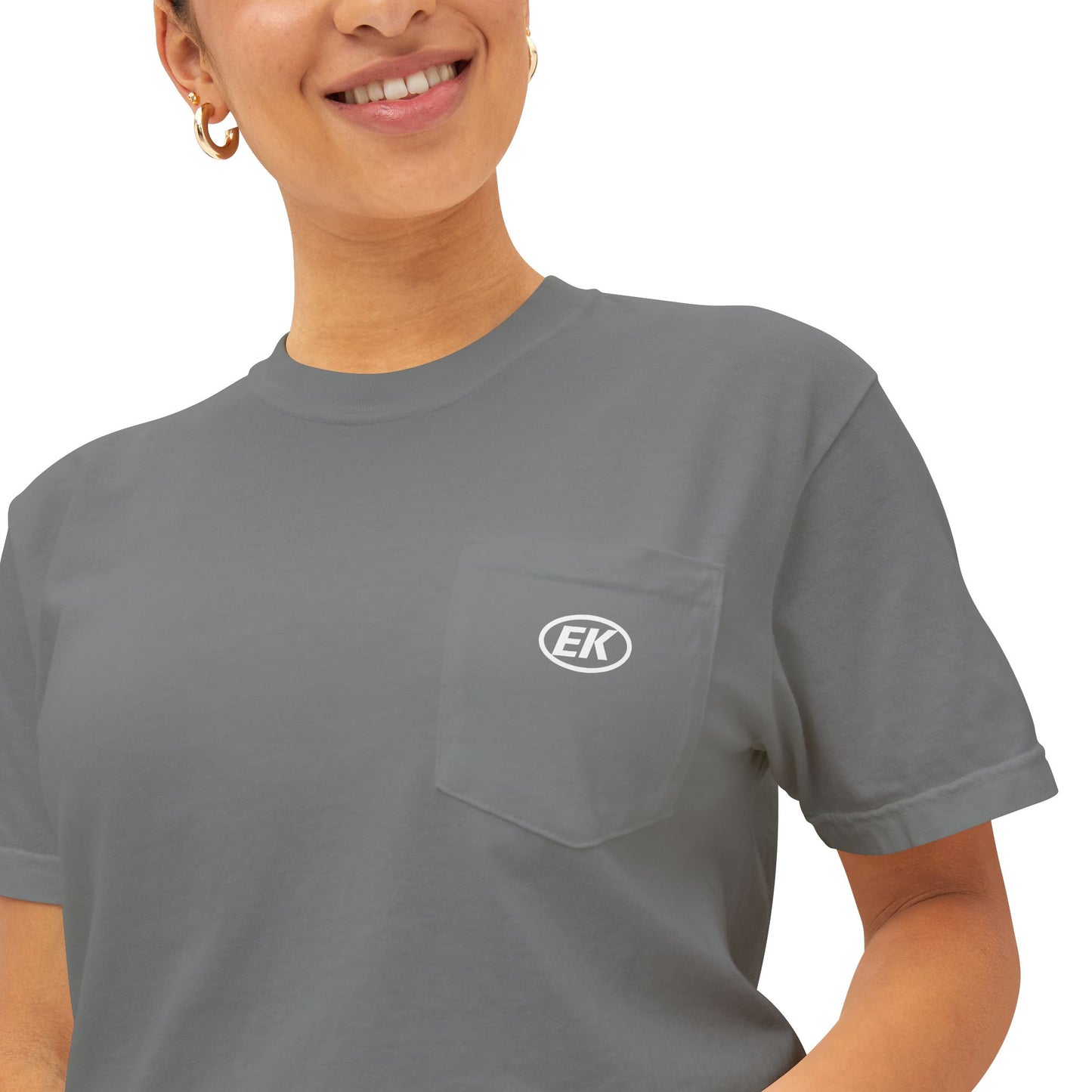 EK Small Pocket T‑Shirt (Grey, True Navy and Black)