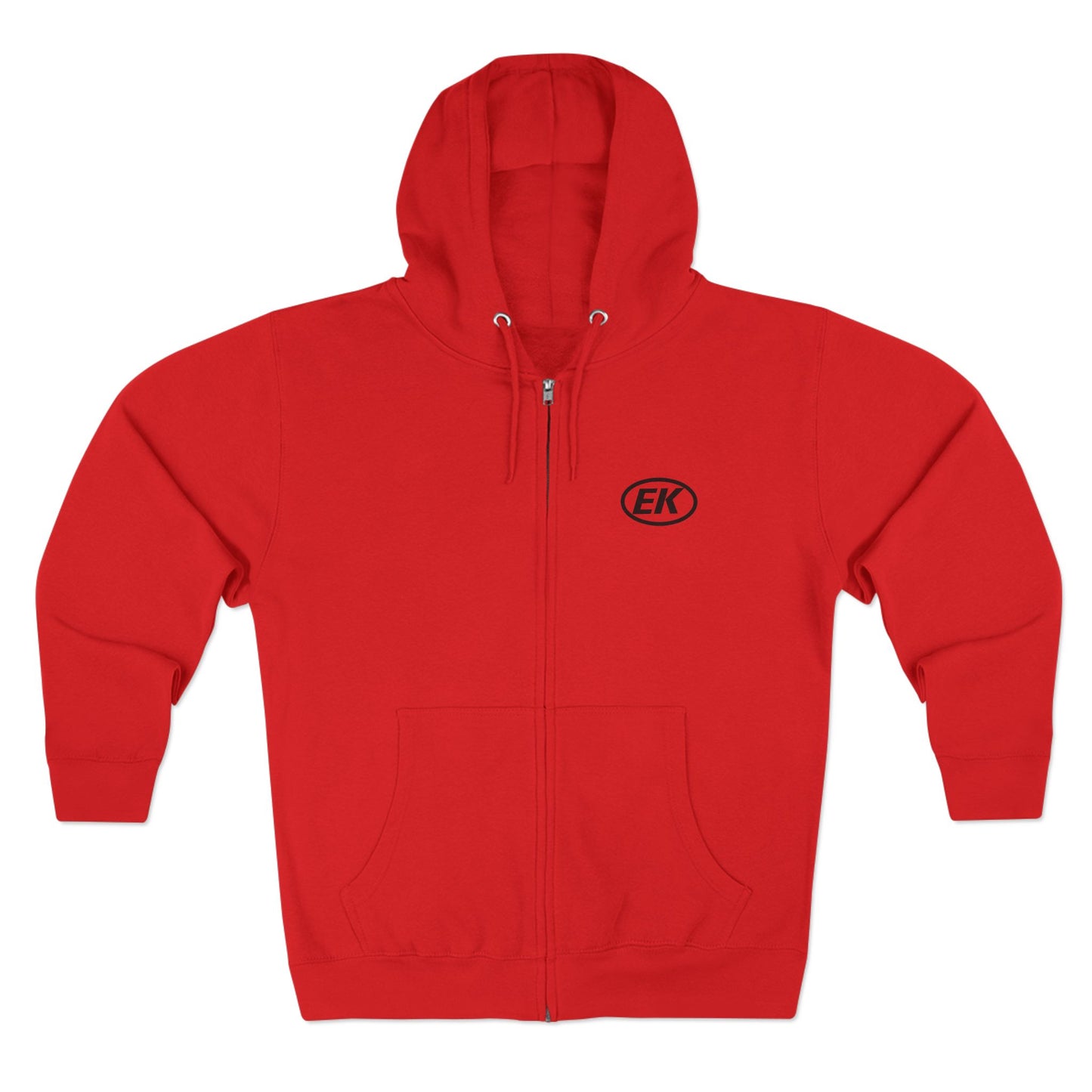 EK Black Logo Zip-Up Hoodie (assorted colors)